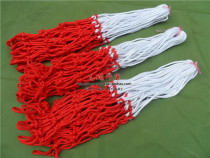 Supply hand-woven thick solid polypropylene basketball net Standard 12 buckles available for separate packaging export