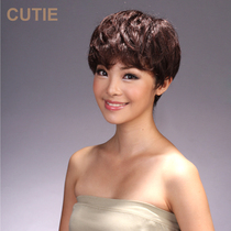 Prettiness wig short hair Qi bangs female short wig handsome short curly hair fluffy short wig set popular fashion