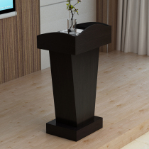 Fashion podium Modern Wooden Welcome Guest Station Creative Speech Desk Host Wedding Ceremony Conference Table