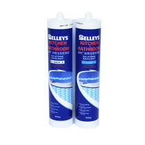 Sharp brand anti-mildew neutral sealant glass glue kitchen bathroom special silicone White Transparent 300g