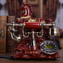 European antique telephone fashion creative telephone retro old telephone home living room landline machine to success