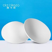 Sikaso Childrens Latin Dance Costume Accessories White Dance Supplies Childrens Costume Sponge Chest Pad One Size G0001