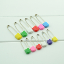 DIY handmade cloth art accessories-baby children with safety pins baby safety pins Colour ticks promotion