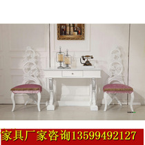 The Eurostyle Neoclassical Dresser Solid Wood Genguan Cabinets Hotel Clubhouse Hall lobby Xuanguan Terri Sales Branch Decorative Table