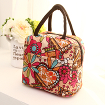 2019 New Oxford waterproof canvas portable small bag spicy sports lunch box Bento bag hand carry womens bag small bag