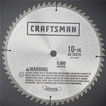 Craftsman 10 inch woodworking saw blade 15 88mm inner hole 254mm*2 6mm*60T 3 pieces