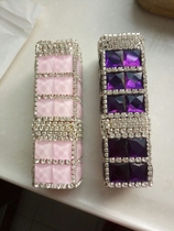 Lighter with rhinestone inflatable convenient fashion small personality Lady lipstick cigarette lighter gift