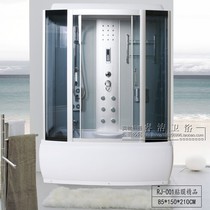 Film integral shower room with base bathtub Steam room Surf tank integral bathroom bath room RJ001