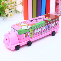 Korean cartoon cute stationery box creative multifunctional boys and girls primary school children pencil box school supplies