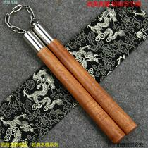 Dalbergia steel chain hardwood wood economical entry practical nunchaku nunchaku two-chaku