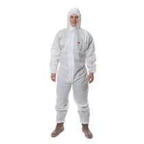 3M 4515 white hooded protective clothing protective particulate matter and liquid limited splashing dust and chemical protection