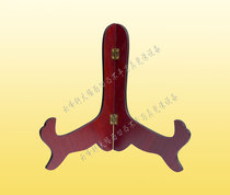 Solid wood ornament Wood bracket tray bracket Hanging tray bracket Handicraft tray look tray tray tray pendulum