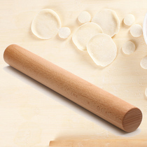 Solid Wood Rolling pin beech wood and noodle stick roll dumpling skin small press stick rolling stick baking kitchen supplies