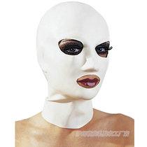 latex hood latex mask sexy hood mask open eyes mouth