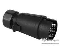 Copper core European 7-Hole 7-core trailer plug socket car wire cable yacht RV trailer accessories