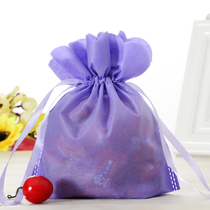 Wedding supplies solid color candy bag non-woven wedding candy box men and women Baby Full Moon 100th birthday return bag