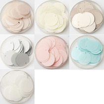 20mm side holes bright sheet 45 pieces left and right peet matte pearl sheet clothing accessories dance dress wedding dress