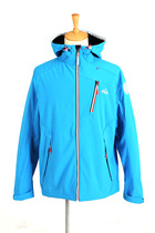 Female outdoor soft shell jacket European famous brand M code foreign trade export original single boat-like fabric waterproof and breathable