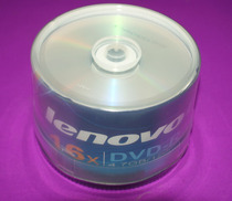 Special Lenovo DVD-R 16X 4 7G 12CM blank Burn Disc 50 pieces bottled discs