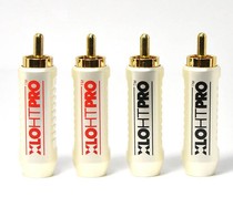 American high-end XLO RCA lotus head RCA plug Lotus plug with flower plug Audio cable signal