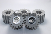 Woodworking edge banding machine accessories conveyor roller edge banding machine press wheel Huashun Chang edge banding machine press wheel 54*10 * 40mm