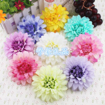 Fake flower simulation flower African chrysanthemum edge clip flower headgear decorative flower bikini swimsuit photo photography silk flower