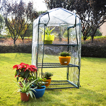 Wosch greenhouse 4403 three-layer flower rack balcony greenhouse greenhouse fleshy flowers and plants winter warm shed shading