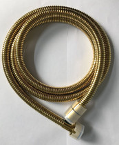 Export German gold stainless steel explosion-proof double buckle nozzle shower shower hose 1 5 meters