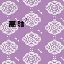 Printing mold liquid wall paper paint sponge seal mold W-213 living room wallpaper TV Wall wallpaper