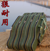 Three or five layers 5 layers 80 90cm old canvas pole bag Sea Pole belly bag fishing bag fish fishing gear bag