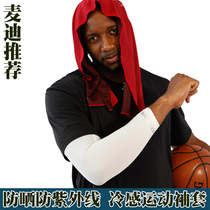 coolcore cold sleeve summer outdoor cycling sunscreen Mens and womens fitness ultra-thin sweat-absorbing ice silk sports wrist protector