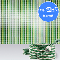 Ceramic pastoral mosaic tile background wall stickers long line puzzle bathroom KTV hotel decoration