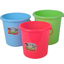 Home Large Number Thickened Plastic Bucket Lift Water Bucket Water Wash Wash Ground Laundry Water Storage Bucket Clean Bucket Fishing Bucket