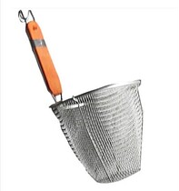 Wholesale cooking noodle net encrypted stainless steel powder fence stove colander filter leakage net fishing wood popular brand for the whole people