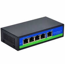 4-port 48V poe power switch 802 3af supports wireless AP wave granule camera HD mine protection 5