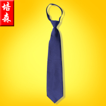 New zippered security tie security accessories blue tie security accessories