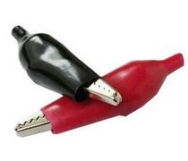 Alligator clip with sheath 1010 power clamp test wiring clip high temperature resistant and durable alligator clip