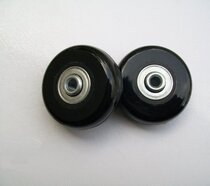 Wheel trolley case accessories conjoined universal wheel mute roller suitcase repair double-row aircraft wheel wheel wheel pulley