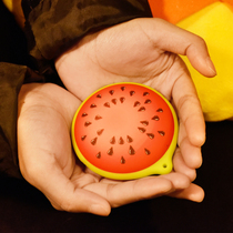 Cute cartoon fruit small hand warm treasure charging warm baby USB mini electric warm treasure explosion proof electric cake warm