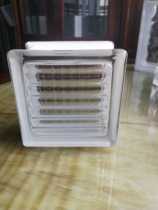 Imported Moria parallel grain hollow glass brick 115*115*80 square brick bathroom partition wall