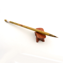 Zou Jianyong Pu Zhuang homemade brush refined stone Badger (Zhongkai stone badger bamboo brush)