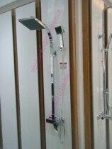 HCG and adult shower faucet BF6012 shower single handle square double shower faucet original