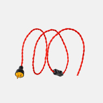 Sell out enjoy no longer making corner design power cord retro braided wire