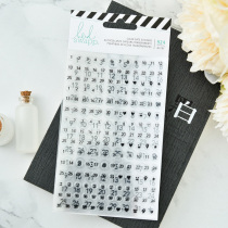 Judy handmade hand account sticker material SCRAPBOOK PVC daily pay digital stickers 1-31 900