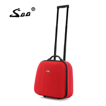 Korea boarding box 16 inch rod box one-way wheel male Oxford cloth small travel bag Female small suitcase
