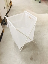 IKEA (IKEA domestic)Gal rack laundry bag white dirty laundry basket storage basket bag