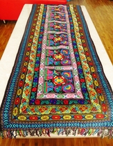 Yunnan ethnic style tablecloth bar tablecloth decorative cloth embroidered tablecloth sofa cushion bed tail towel bed flag