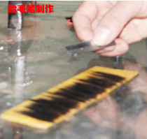 Baby fetal hair souvenir Fetal hair chapter Fetal brush production fee Umbilical cord chapter production fee Fetal hair painting Hand and foot print