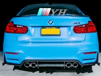 Suitable for carbon fiber BMW 2014-2018 years 3 series F80 M3 P car retrofitting piece tail