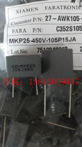  FARAH MKP25 Safety FILM CAPACITOR 1UF 105K 1 0J K 450V 400V P15MM
